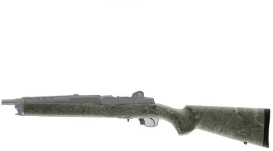 Hogue Ruger Mini 14/30 Stock Post 180 #, Ghille Green 78800