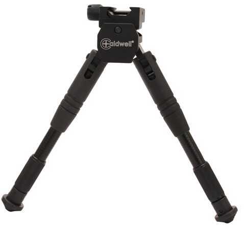 Caldwell Prone Model Bipod Attaches to Picatinny Rail Fits AR Rifles, Black