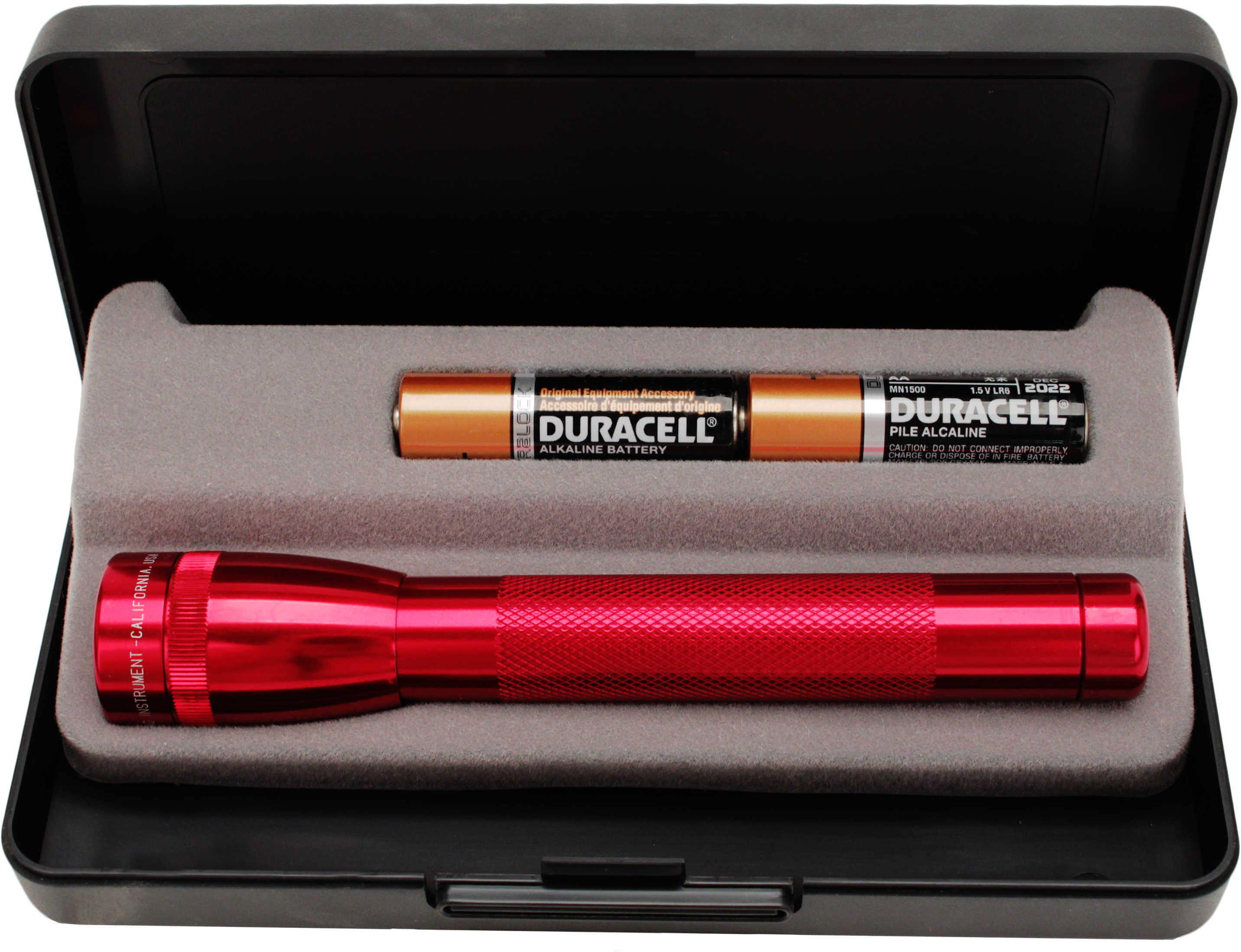 Maglite Mini-Mag Flashlight AA in Presentation Box (Red) M2A03L