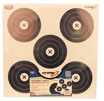 Click to see larger image. Birchwood Casey Eze-Scorer Archery Blue 2 Side 18" x (Per 100) 37401