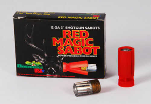Brenneke Red Magic Sabot 12 Gauge 2.75" 1oz /5 Md: SL-122RMS-1212824