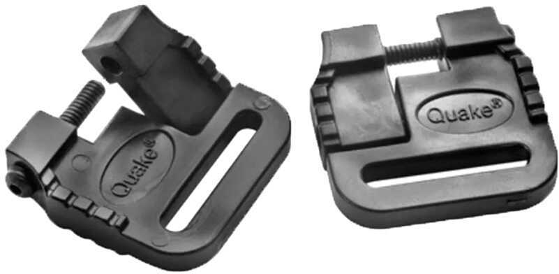 CVA Quake Hush Stalker Ii Swivels 1in Black Pair 23401-2