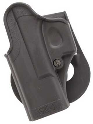 SigTac Standard Paddle Holster All for Glock 9mm/40/357 Black, Left Hand HOL-GK1L