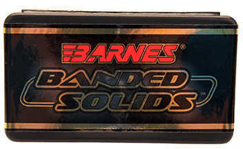 Barnes Bullets Banded Solid 470 Nitro .474" 500 Grains Flat Base (Per 20) 47455
