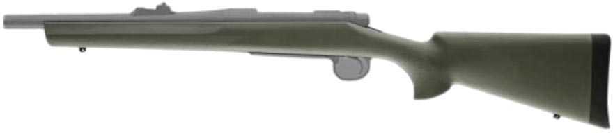 Hogue Rubber Overmolded Stock for Remington BDL Long Action Heavy Varmint Barrel Full Bed Block 70213