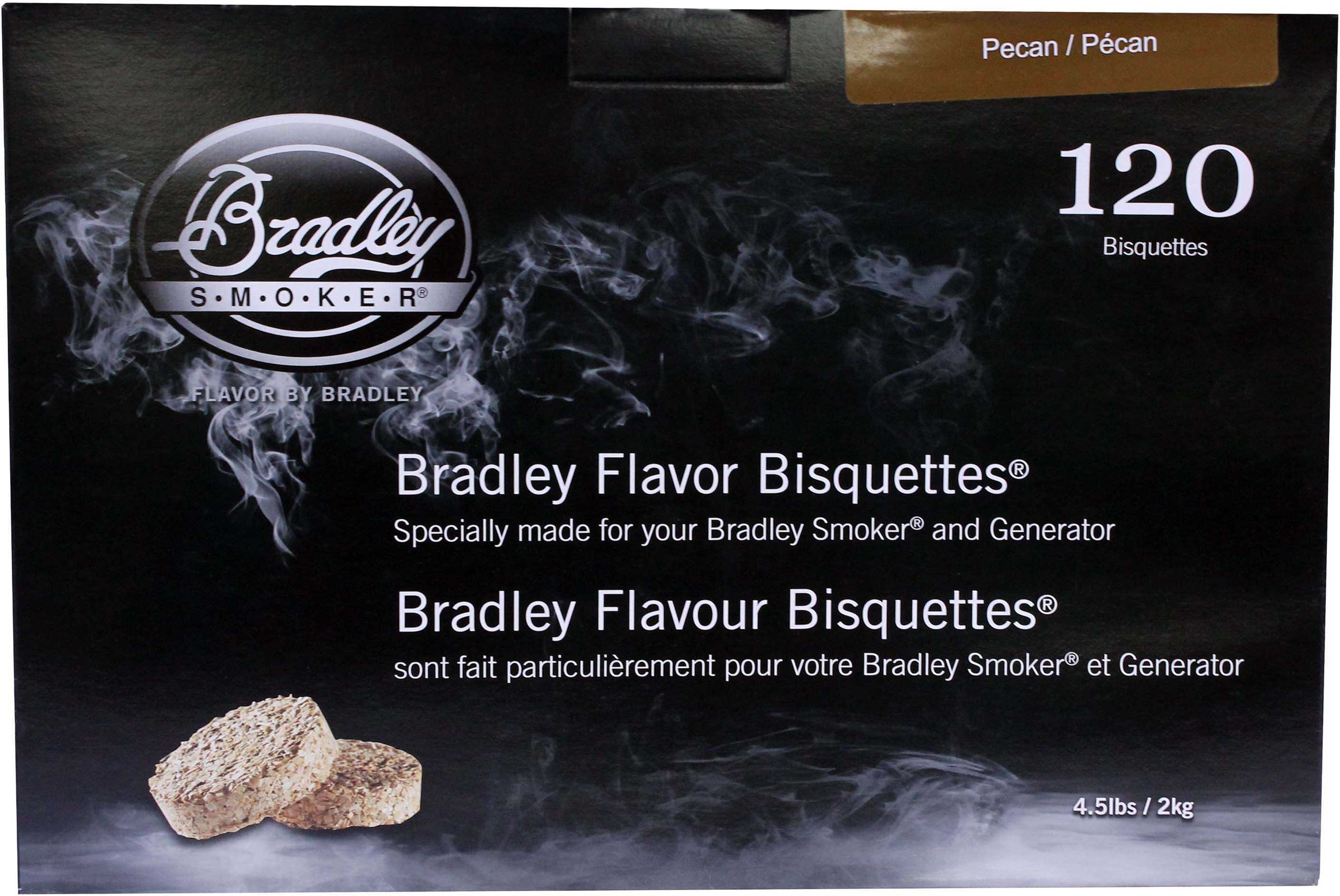 Bradley Technologies Smoker Bisquettes Pecan (120 Pack) Md: BTPC120