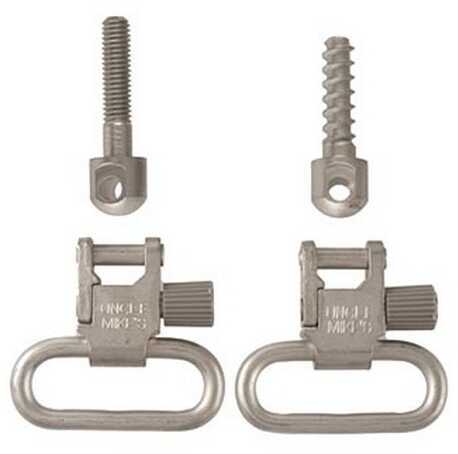 <span style="font-weight:bolder; ">Uncle</span> <span style="font-weight:bolder; ">Mikes</span> Swivels QD 115 1" Nickel Plated 10022