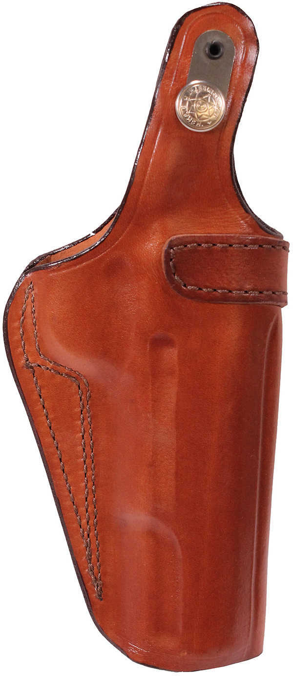 Bianchi 3S Pistol Pocket Leather Holster Plain Tan, Size 11, Left Hand
