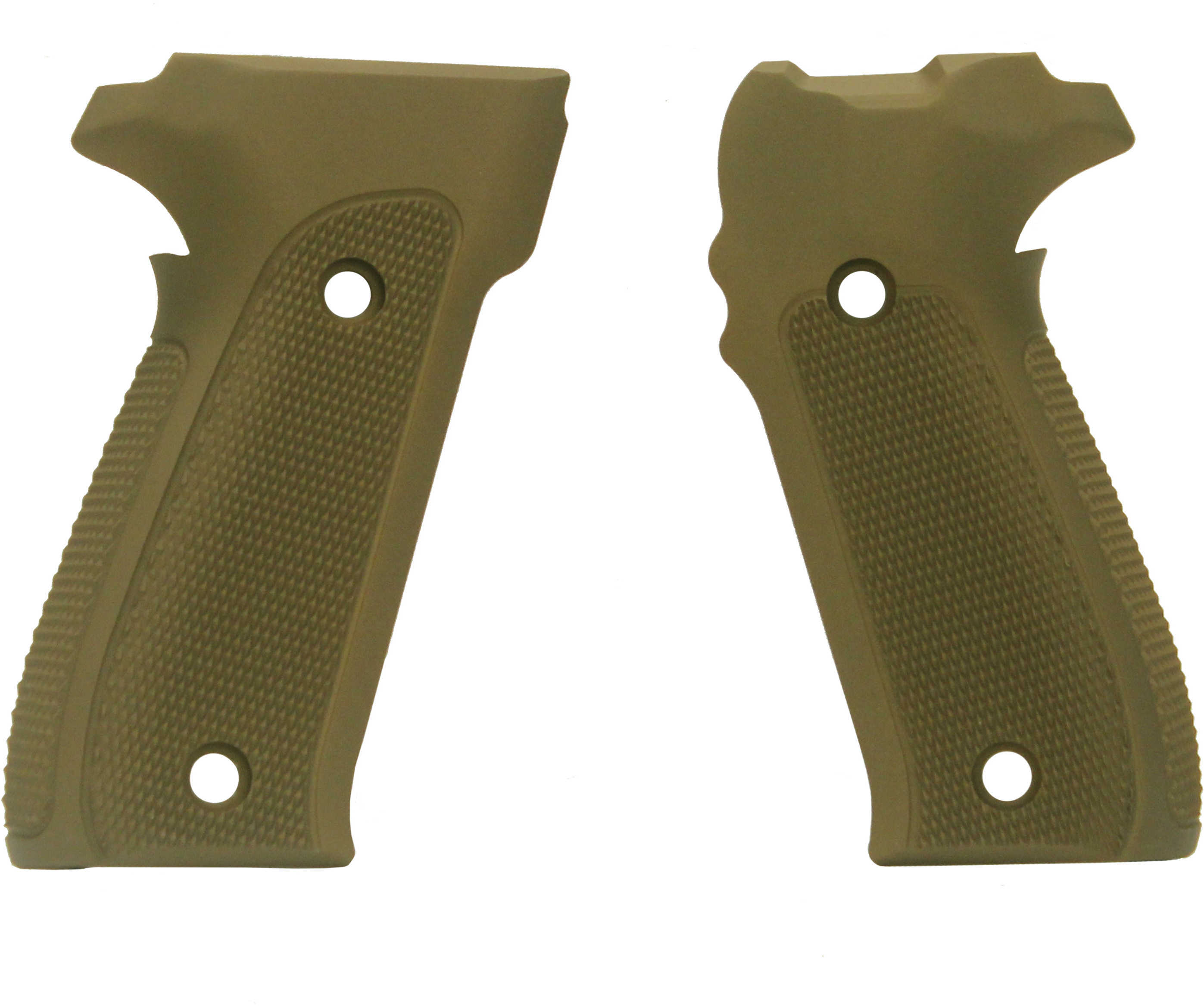 Hogue Sig P226 Grips Checkered Aluminum Matte Green Anodized 26171