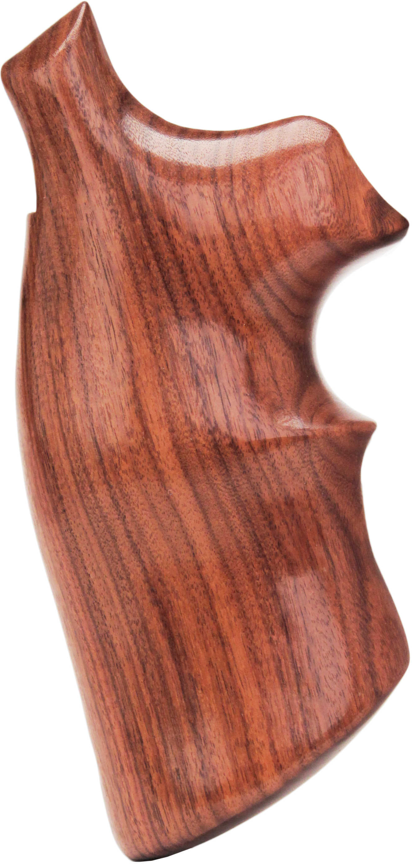 Hogue S&W K or L Frame Square Butt Grips Pau Ferro w/Top Finger Grooves 10350