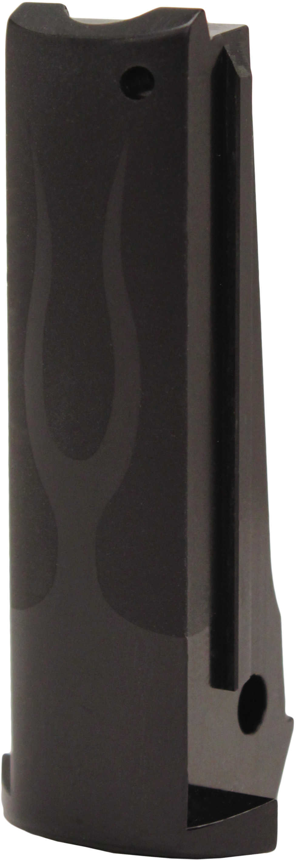 Hogue Colt, 1911 Government Mainspring Housing Aluminum, Flame Arched Blue Anodized 01330