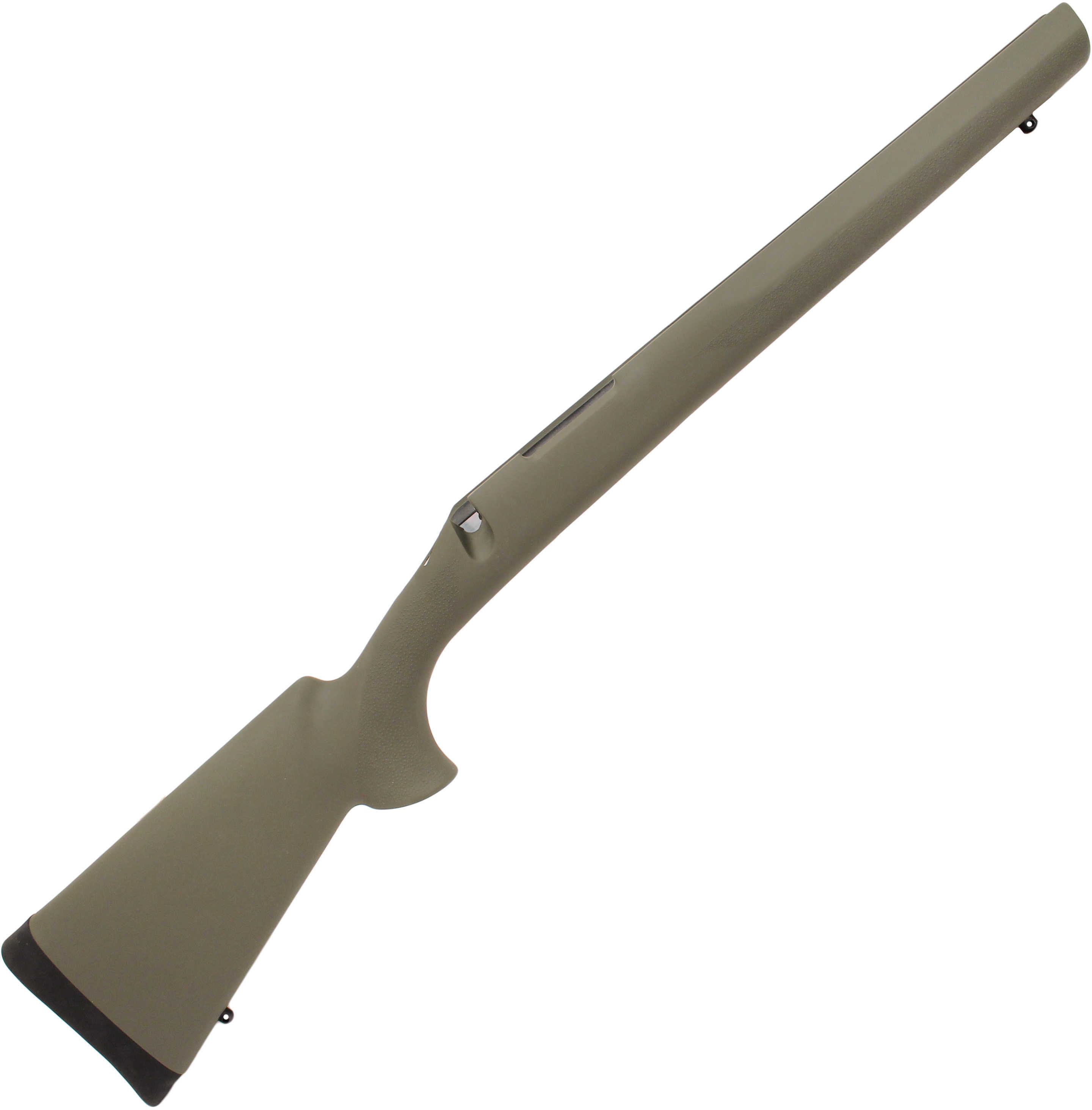 Hogue Remington 700 BDL Short Action Overmolded Stock Standard Barrel, Full Bed Block Olive Drab Green 70202