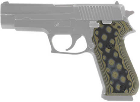 Hogue Sig P220 American Grips G-10 G-Mascus Green 20168