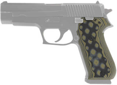 Hogue Sig P220 American Grips G-10 G-Mascus Green 20168