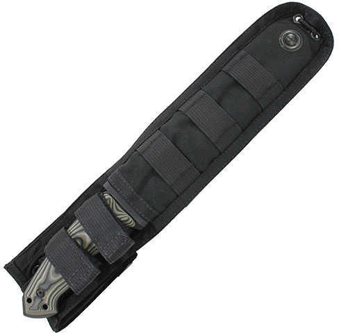 Hogue EXF01 7" Fixed Drop Point Blade Black Kote G-10 G-Mascus Green 35158