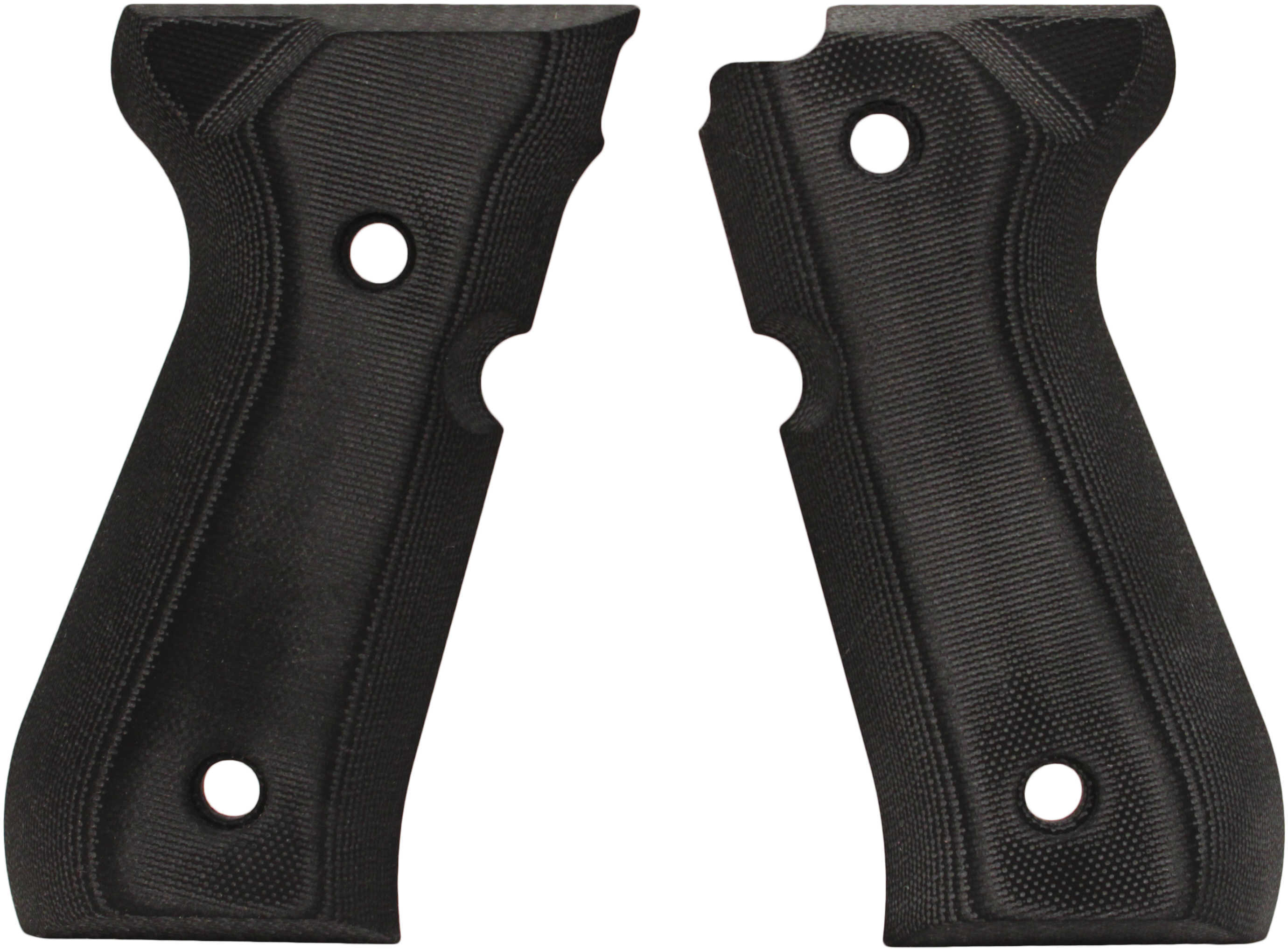Hogue Beretta 92 Grips G-10 Solid Black 92169
