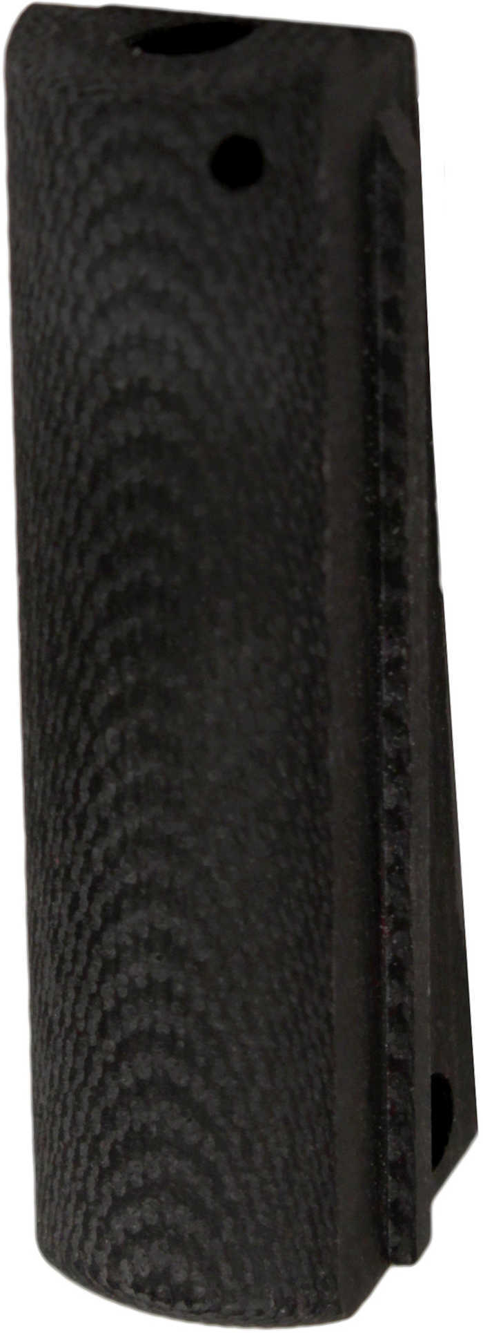 Hogue Colt, 1911 Government Mainspring Housing G-10 Glat Solid Black 01349