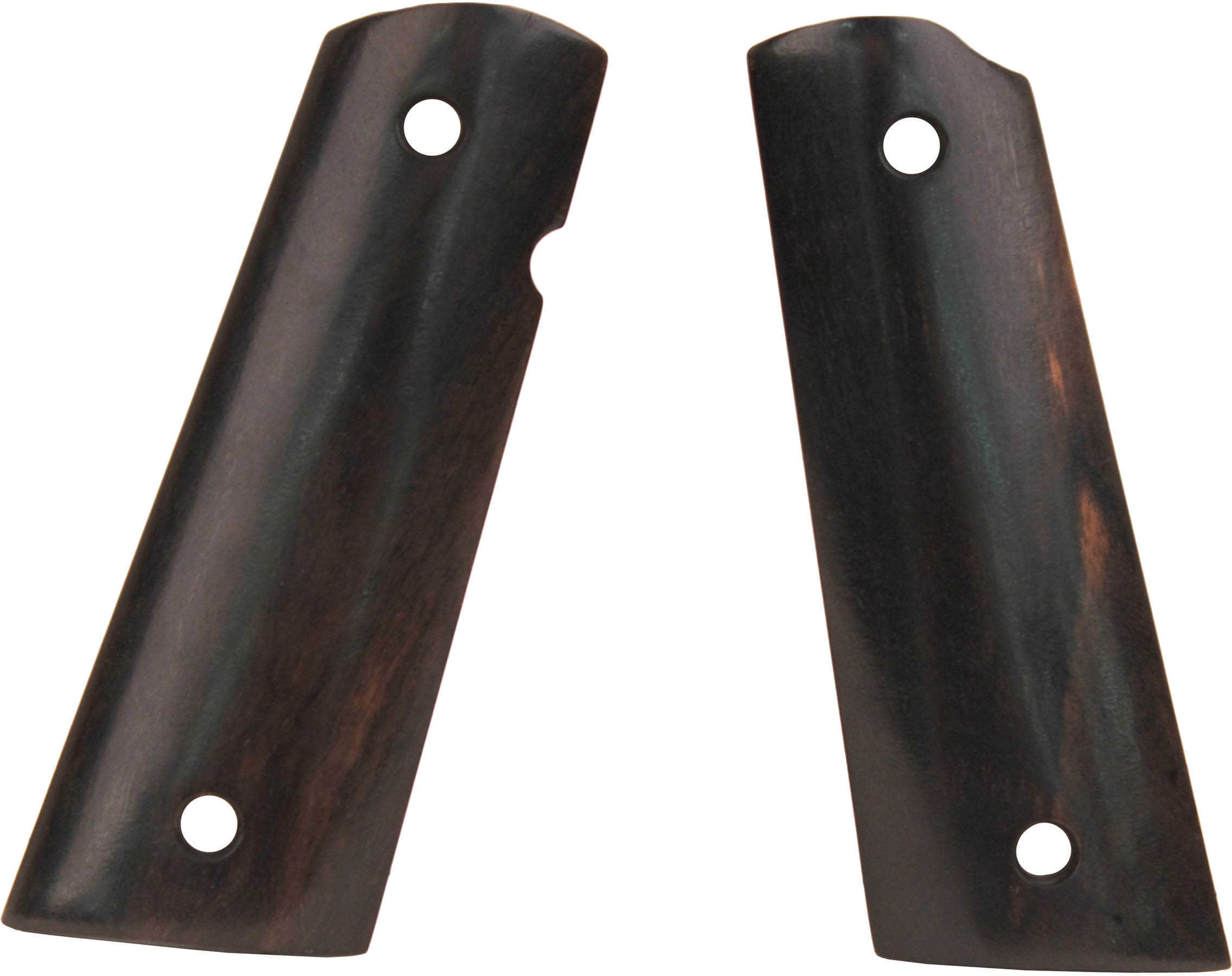 Hogue Colt & 1911 Government S&A Mag Well Grips Ebony 45278