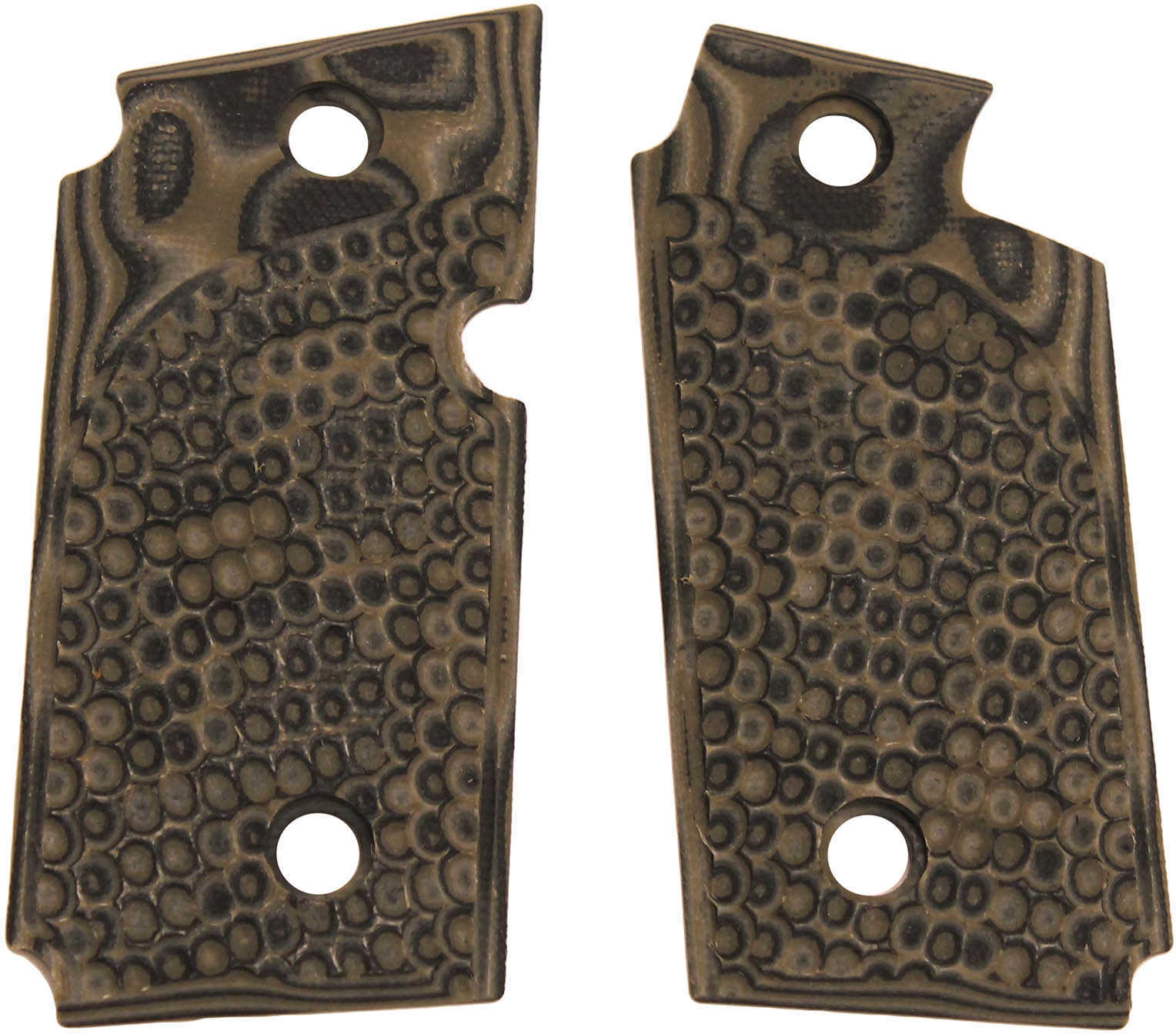 Hogue Sig P238 Grips Pirahna G-10 G-Mascus Green 38138