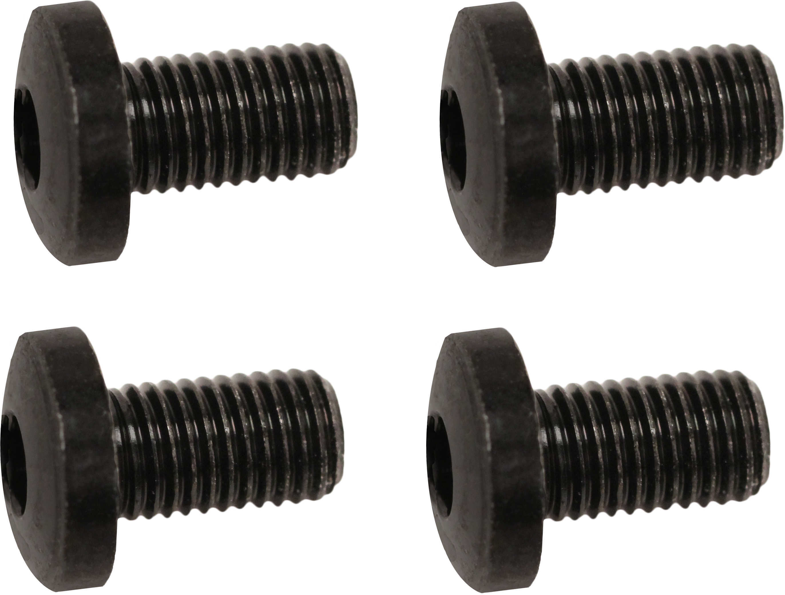 Hogue Colt & 1911 Officer's Grip Screws (Per 4) Hex, Black 45009