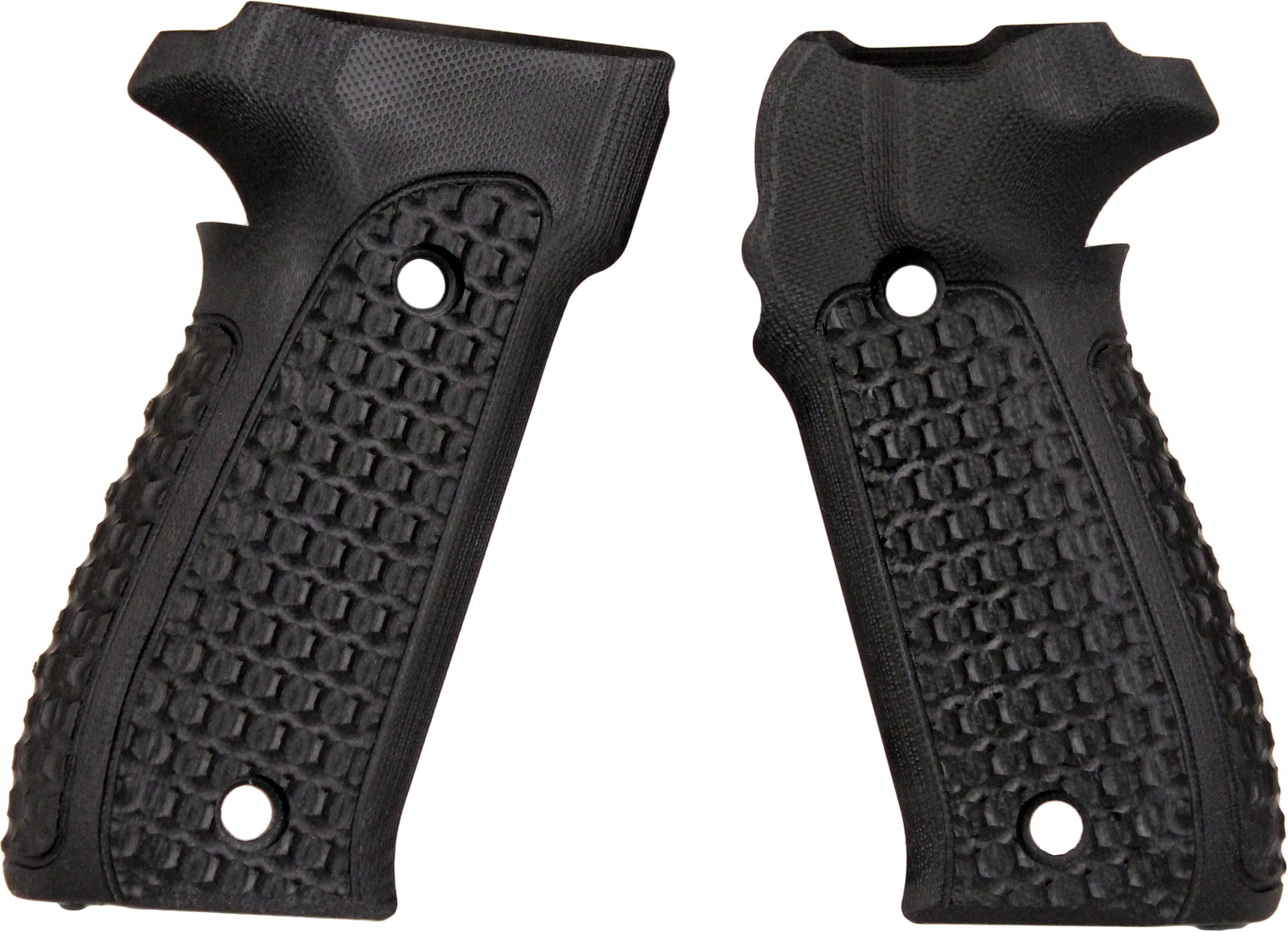 Hogue Sig P226 Grips Chain Link G-10 Solid Black 26119