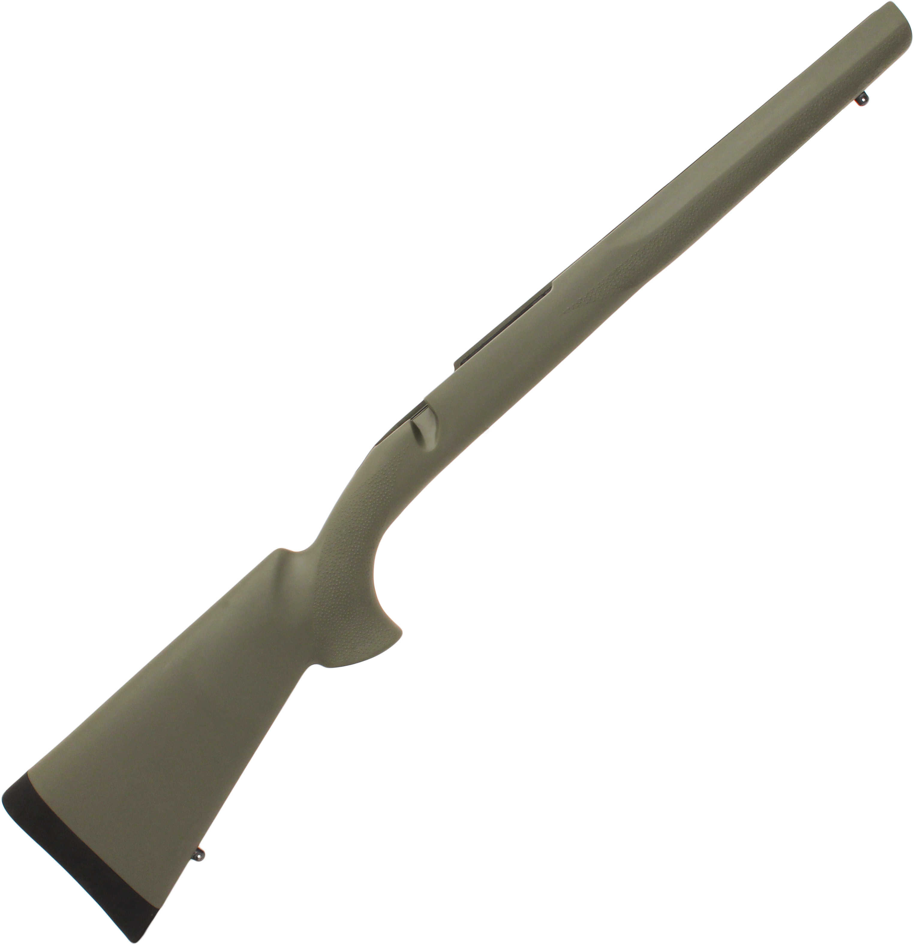 Hogue Ruger 77 MKII Long Action Overmolded Stock Heavy Barrel, Full Bed Block, Olive Drab Green 77213
