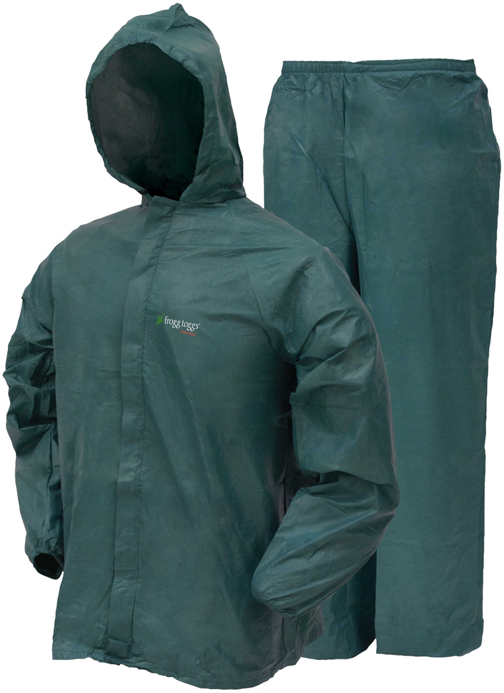 Frogg Toggs Ultra-Lite2 Rain Suit w/Stuff Sack X-Large, Green UL12104-09XL