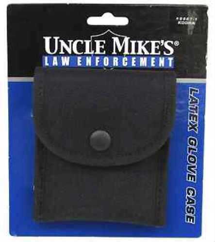 Uncle Mikes Cordura Latex Glove Pouch Black Single 88871