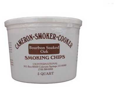 Camerons Products Smoking Chips 5-Quart Bourbon Soaked Oak BQSO