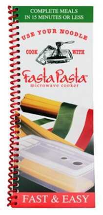 Camerons Products Fasta Pasta Full Color Spiral Bound Cookbook FPCB