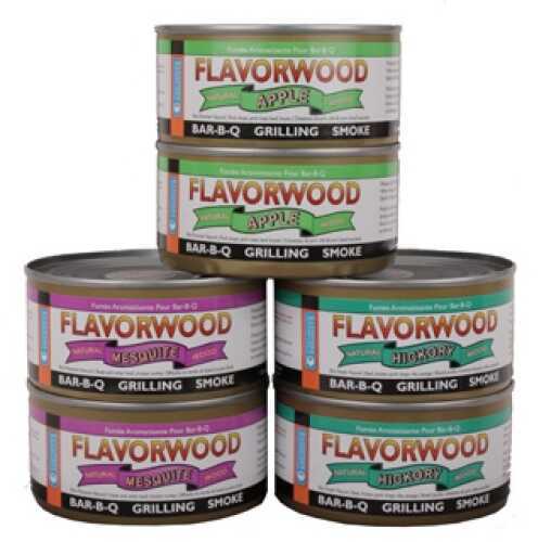Camerons Products Flavorwood 6 Assorted 2 Each(Apple, Hickory, Mesquite) FWAFX6Ap,Hi,Me