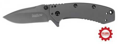 Kershaw Cryo - Hinderer Stainless Steel Folder Black Titanium Clam Pack 1555TIX