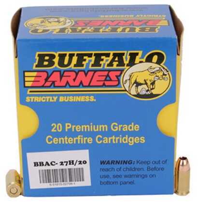 Buffalo Bore Ammunition Barnes 380Auto+P 80 Grains TAC-XP (Per 20) 27H/20