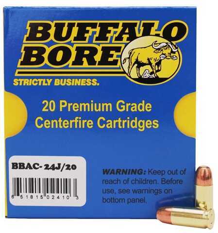 9mm Luger 20 Rounds Ammunition Buffalo Bore 147 Grain Full Metal Jacket