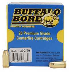 45 Glock Automatic Pistol (GAP) 20 Rounds Ammunition Buffalo Bore 230 Grain Jacketed Hollow Point