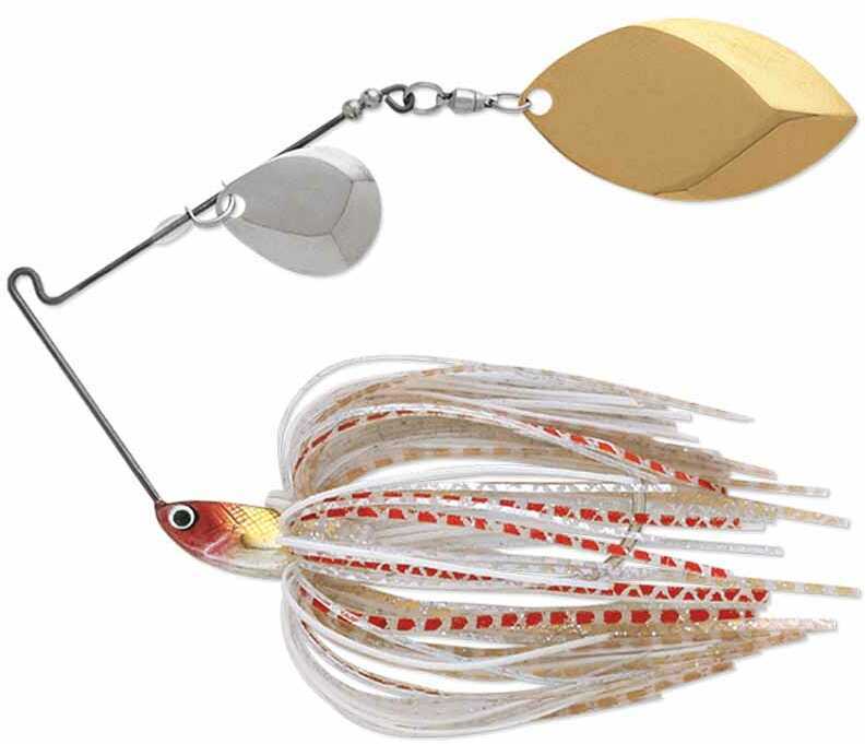 Normark Terminator T1 Spinnerbait 3/8oz Willow/Willow Nickel/Gold Clown Md#: T38WW41NG