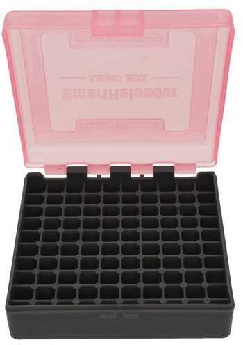 SmartReloader Ammunition Box #10 100 Round .22 LR, .25 ACP , Pink VBSR619P