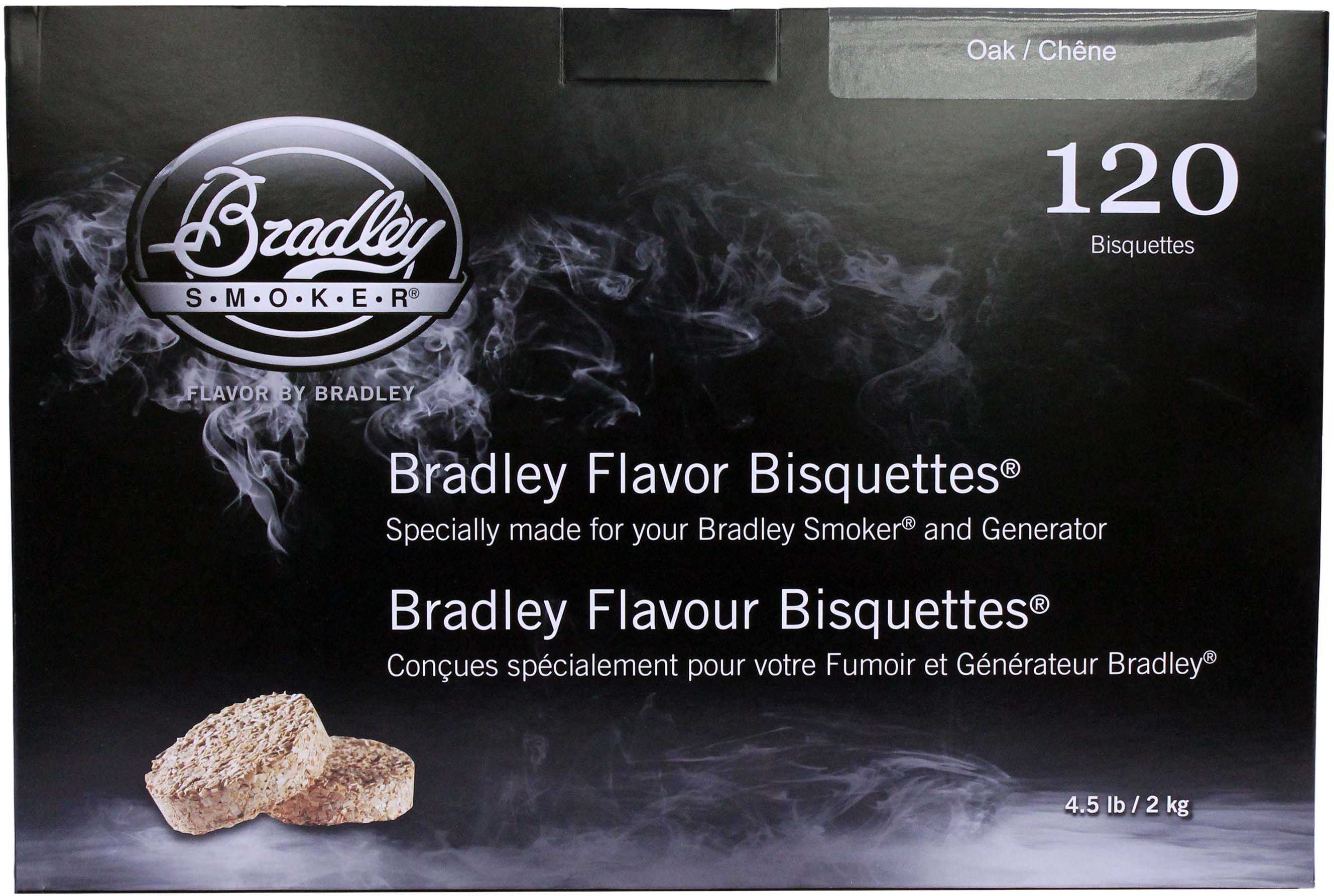 Bradley Technologies Smoker Bisquettes Oak (120 Pack) Md: BTOK120