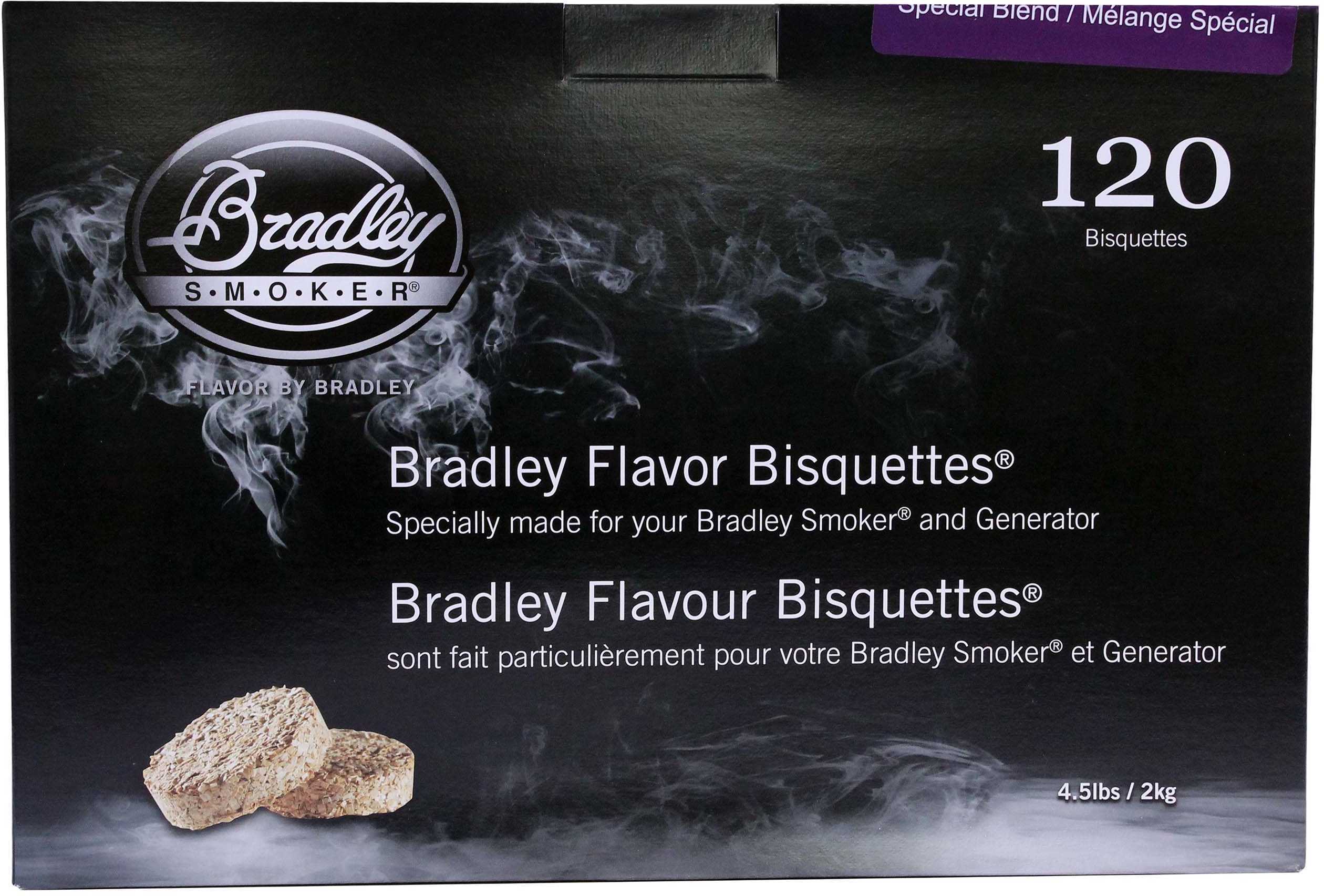 Bradley Technologies Smoker Bisquettes Special Blend (120 Pack) Md: BTSB120
