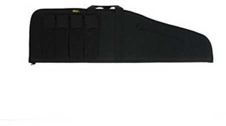 US Peacekeeper 45" MSR Case Bl 4 Mag Pouches 600 Denier Black