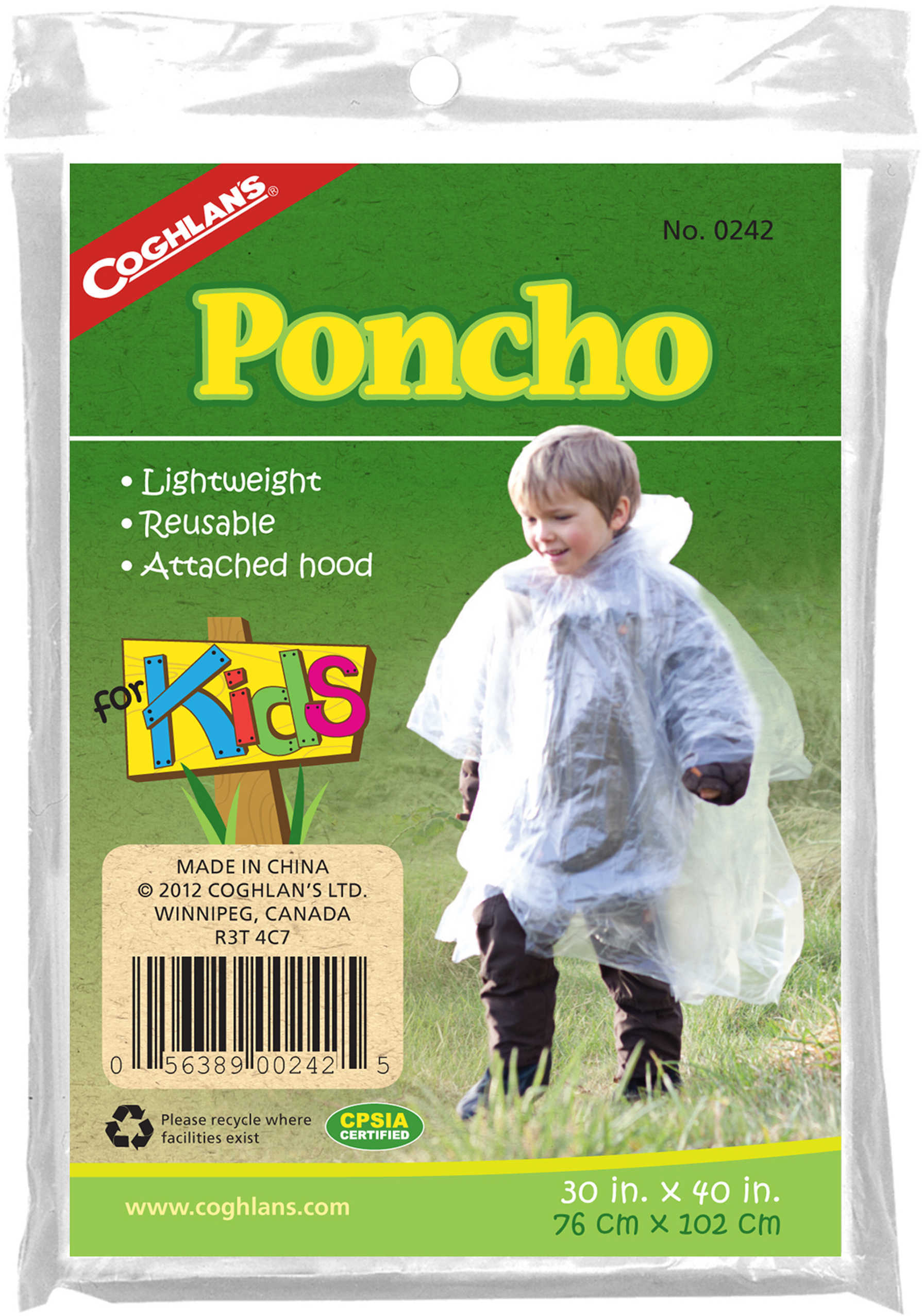 Coghlans Poncho for Kids 0242