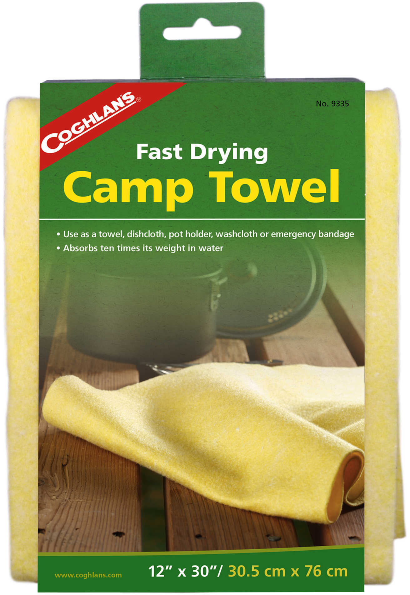 Coghlans Camp Towel )Size 30" x 12")