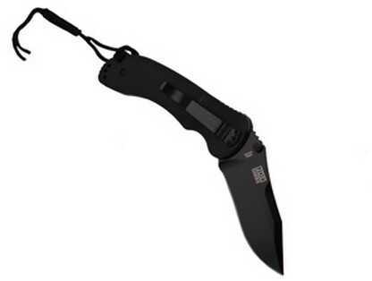 Ontario Knife Company JPT-3R Drop Point Black Round Handle Plain 8902