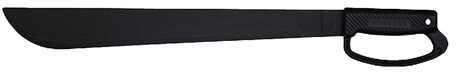 Click to see larger image. Ontario Knife Company OKC 18" Field "D" Handle Retail Package, Black 8515