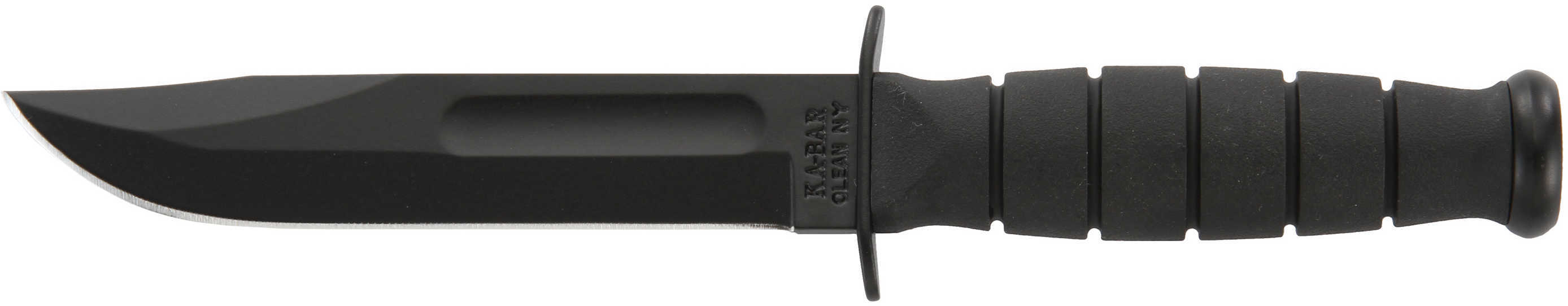 Ka-Bar Black 5" Fixed Straight Clam 4-1256CP-1