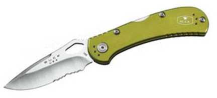 Buck Knives SpitFire Serrated, Green 722GRX1
