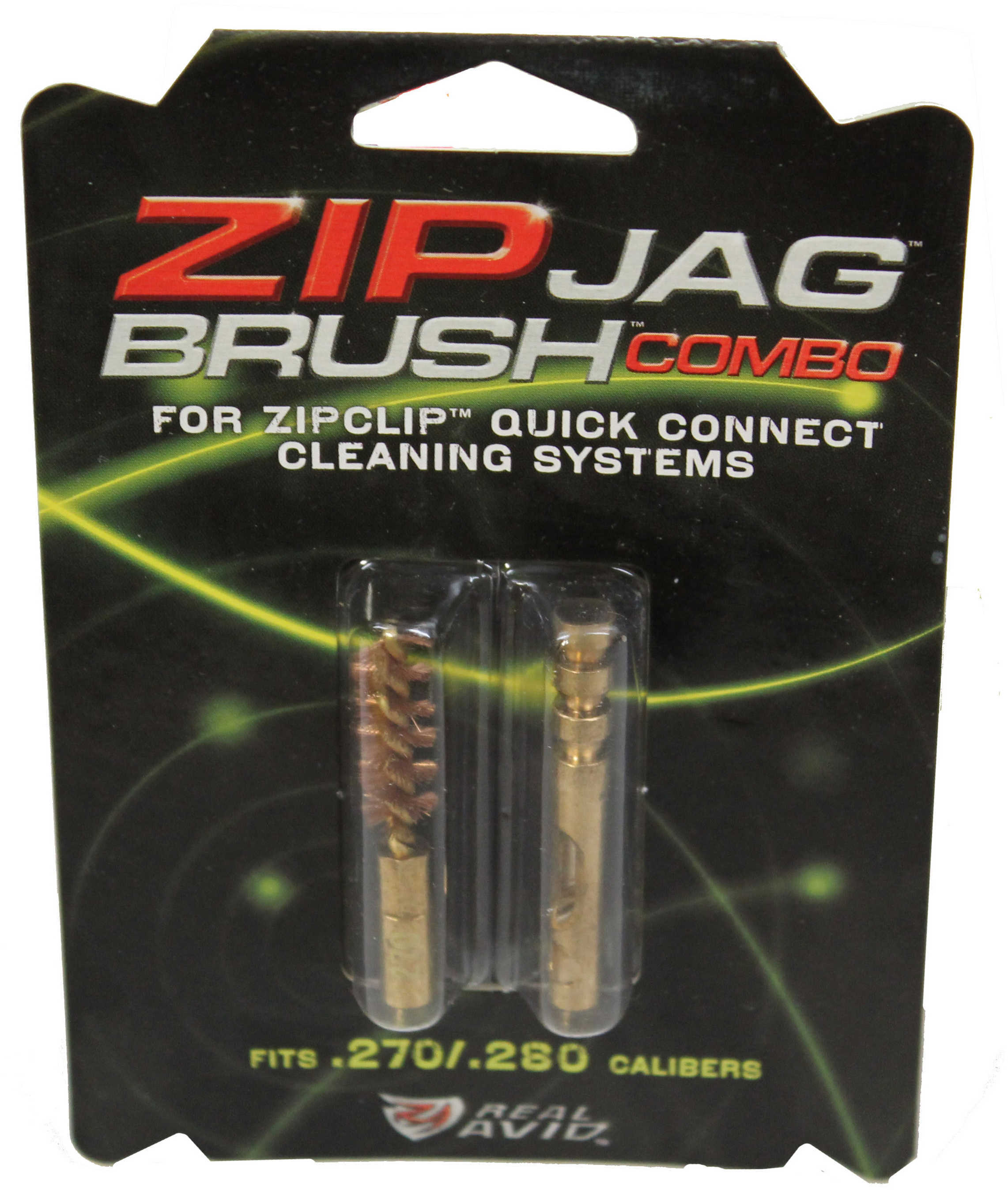 Real Avid/Revo Brand Zipwire Brush and Jag 270/280 Caliber AVZW270-A