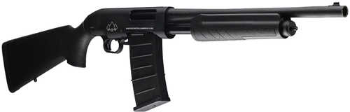 Black Ace Tactical Pro Series M Pump Shotgun 12 ga. 18.5 in. barrel 3 chamber RH 5rd billet aluminum finish