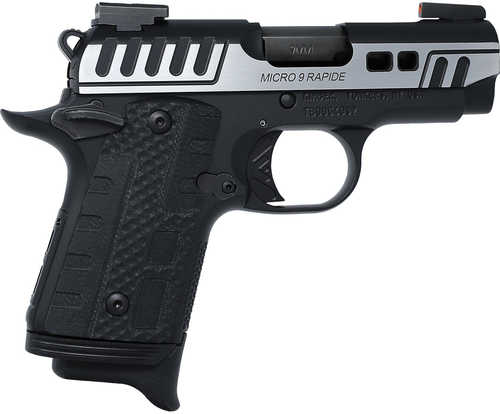 Kimber Micro 9 Rapide Scorpius Pistol 9mm 3.15 in. Black KimPro II 7 rd. Tru-Glo TFX Pro Day Night Sights.