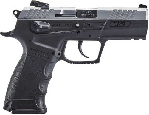 <span style="font-weight:bolder; ">Sar</span> Usa Cm9 9mm Luger 3.80" Barrel 1-10 Rnd Mag Black Stainless Steel Interchangeable Backstrap Grip